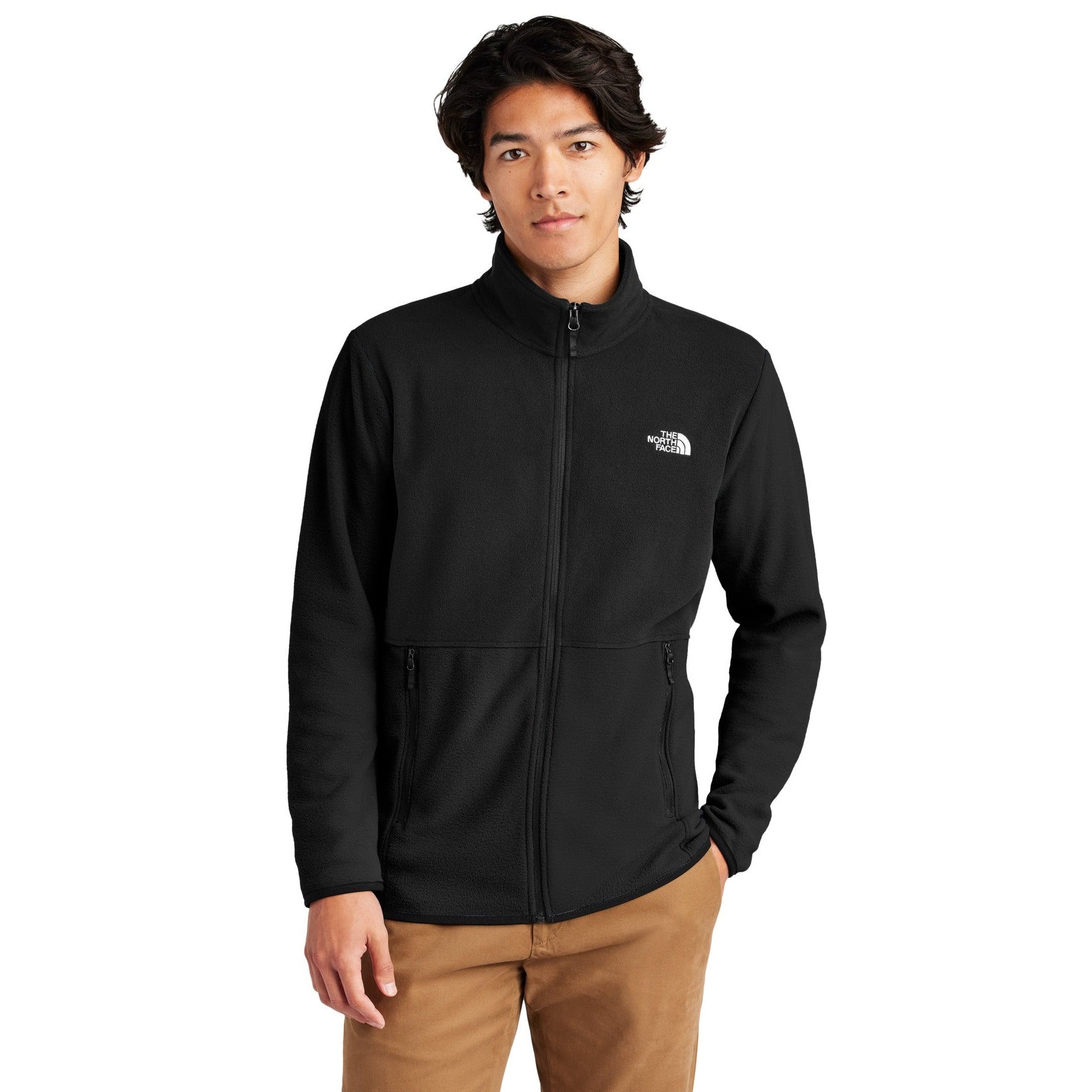 The North Face-The North Face® Glacier Full-Zip Fleece Jacket NF0A7V4J-MedTech-4